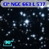 Cl* NGC  663      L     537