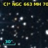 Cl* NGC  663     MH      70