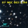 Cl* NGC  663      L     544