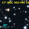 Cl* NGC  663     MH      16