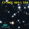 Cl* NGC  663      L     554