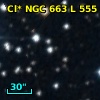 Cl* NGC  663      L     555