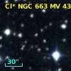 Cl* NGC  663     MV   43053