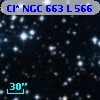 Cl* NGC  663      L     566