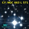 Cl* NGC  663      L     571