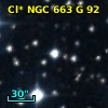 Cl* NGC  663      G      92