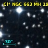 Cl* NGC  663     MH      19
