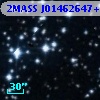 2MASS J01462647+6112249