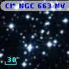 Cl* NGC  663     MV   33031