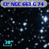 Cl* NGC  663      G      74