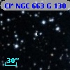 Cl* NGC  663      G     130