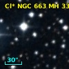 Cl* NGC  663     MH      33