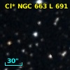 Cl* NGC  663      L     691