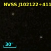 NVSS J102122+411829