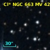 Cl* NGC  663     MV   42013