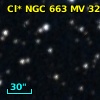 Cl* NGC  663     MV   32040