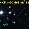 Cl* NGC  663     MV   12016