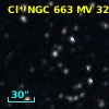 Cl* NGC  663     MV   32004
