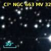 Cl* NGC  663     MV   32025