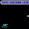 NVSS J102600+420743
