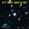 Cl* NGC  663      G      81