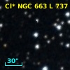Cl* NGC  663      L     737