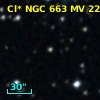 Cl* NGC  663     MV   22001