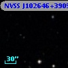 NVSS J102646+390549