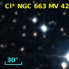 Cl* NGC  663     MV   42001