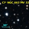 Cl* NGC  663     MV   32003