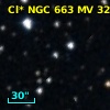 Cl* NGC  663     MV   32001