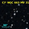 Cl* NGC  663     MV   31040