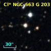 Cl* NGC  663      G     203