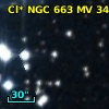 Cl* NGC  663     MV   34015