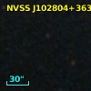 NVSS J102804+363434