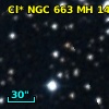 Cl* NGC  663     MH      14