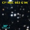 Cl* NGC  663      G      94