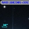 NVSS J102305+335750
