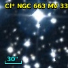 Cl* NGC  663     MV   33101