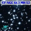 Cl* NGC  663     MH      52