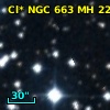 Cl* NGC  663     MH      22