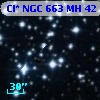 Cl* NGC  663     MH      42