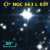 Cl* NGC  663      L     617