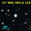 Cl* NGC  663      G     133