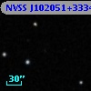 NVSS J102051+333412