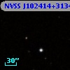 NVSS J102414+313427