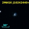 2MASX J10242440+2850548
