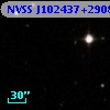 NVSS J102437+290822