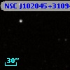 NSC J102045+310943