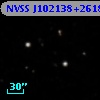 NVSS J102138+261802
